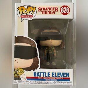 NEW Funko #826 Battle Eleven from Stranger Things Vinyl Figure in original box